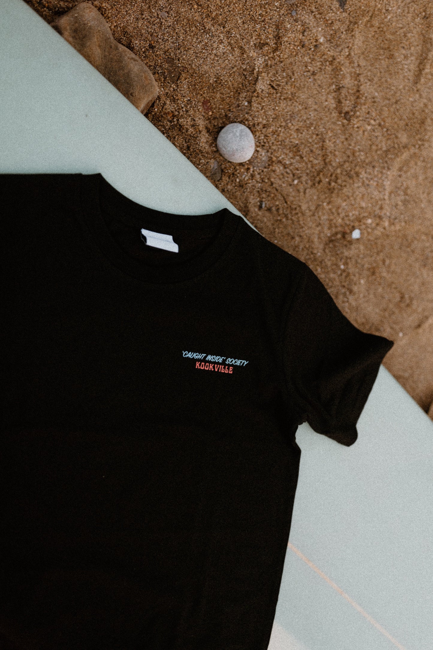 Black 'Caught Inside' Society S/S Tee