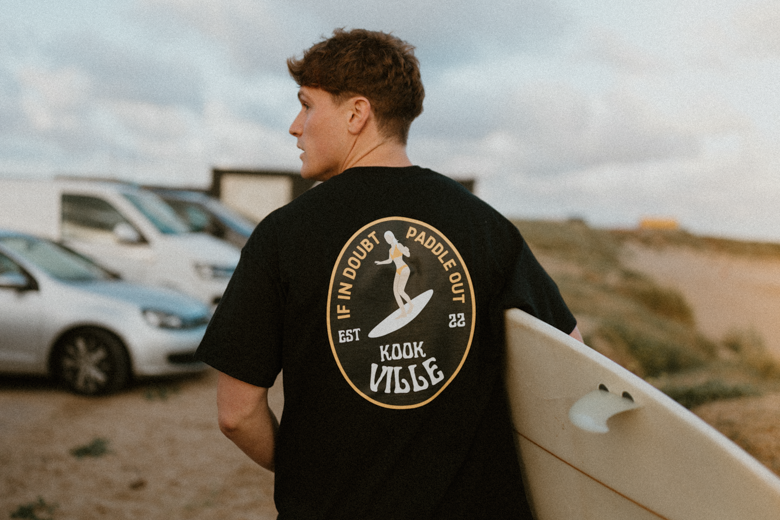 Black Paddle Out Tee