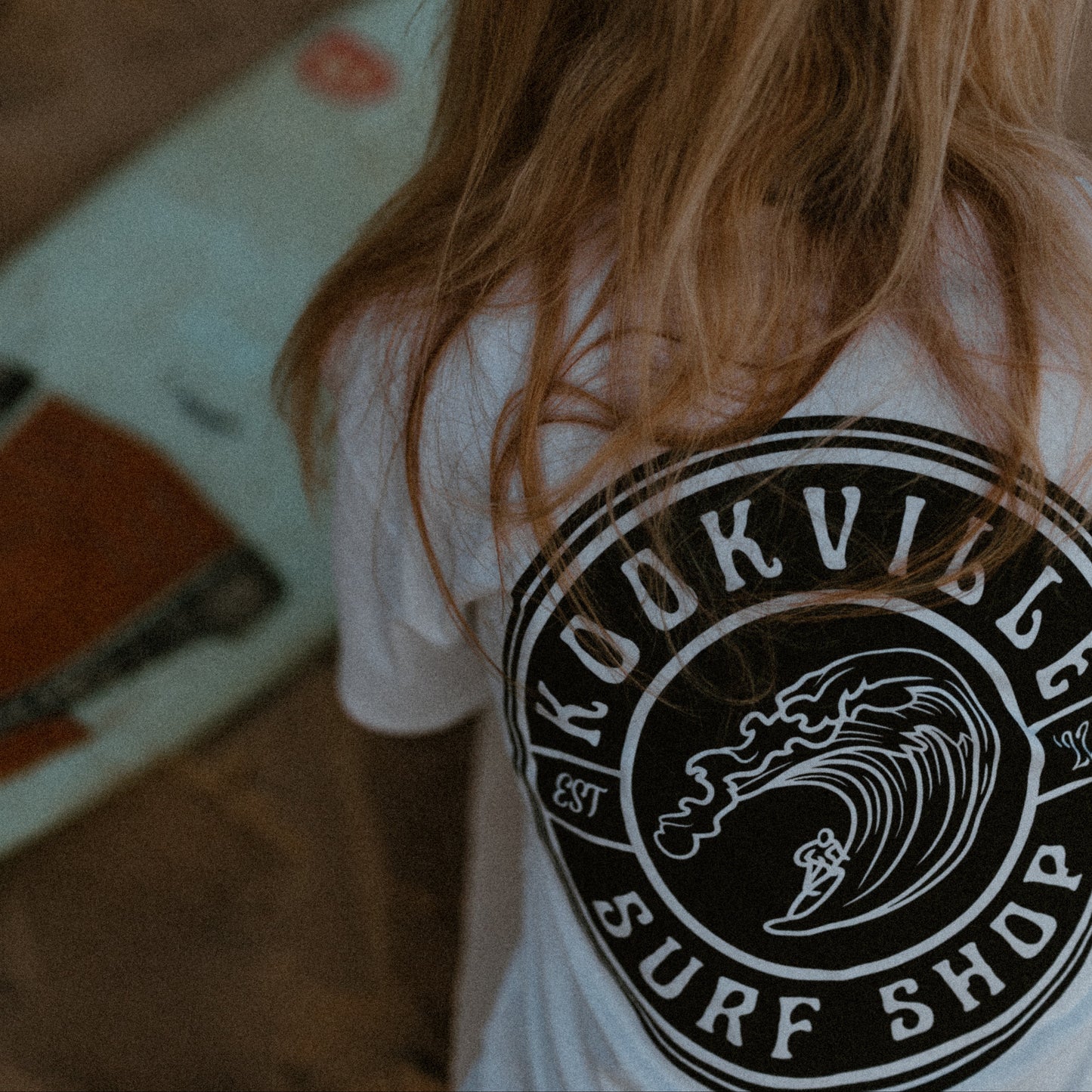 White | The Wave Tee