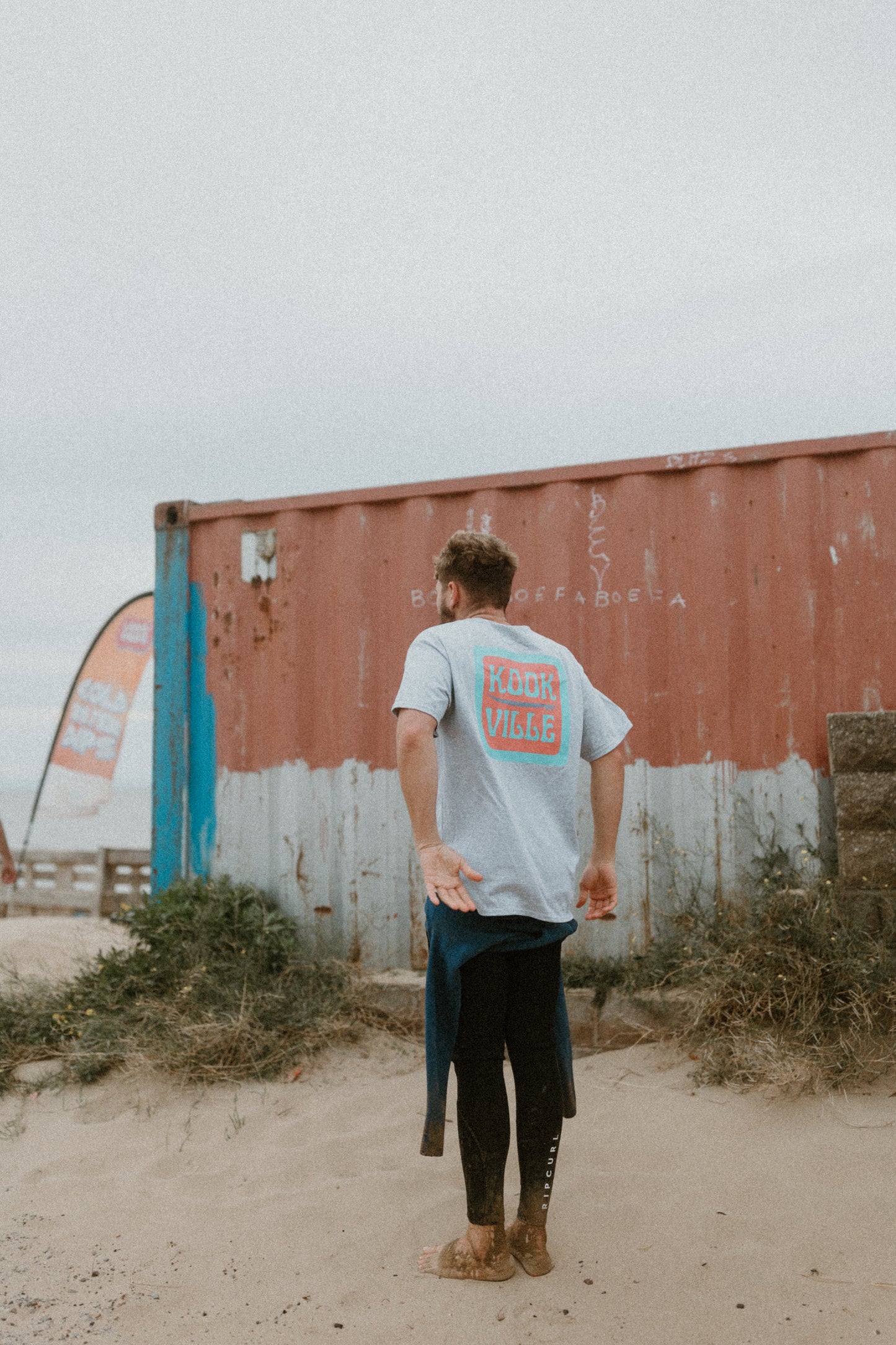 Grey OG Kook Tee