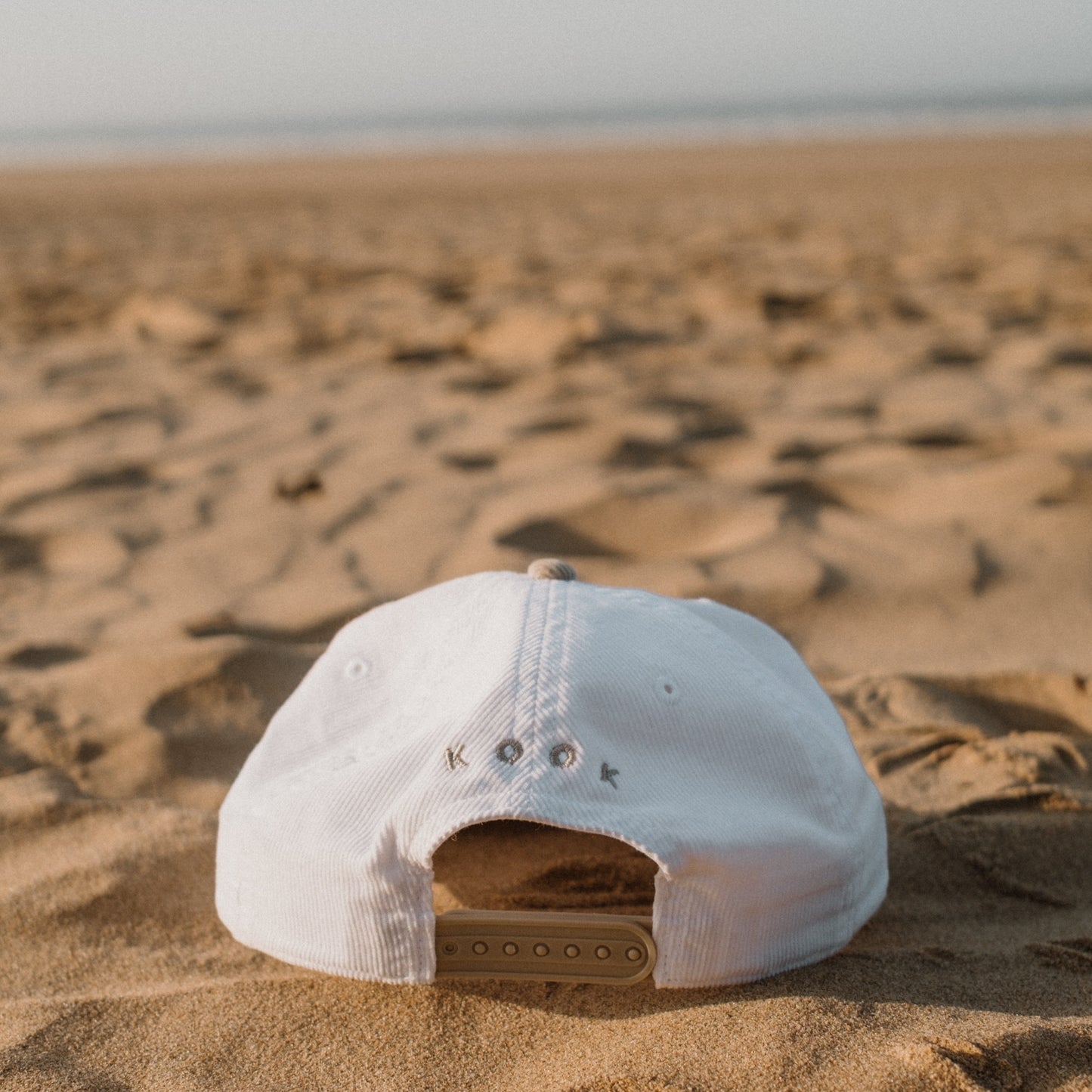 White/Eucalyptus | FTJ Two Tone Cord Cap