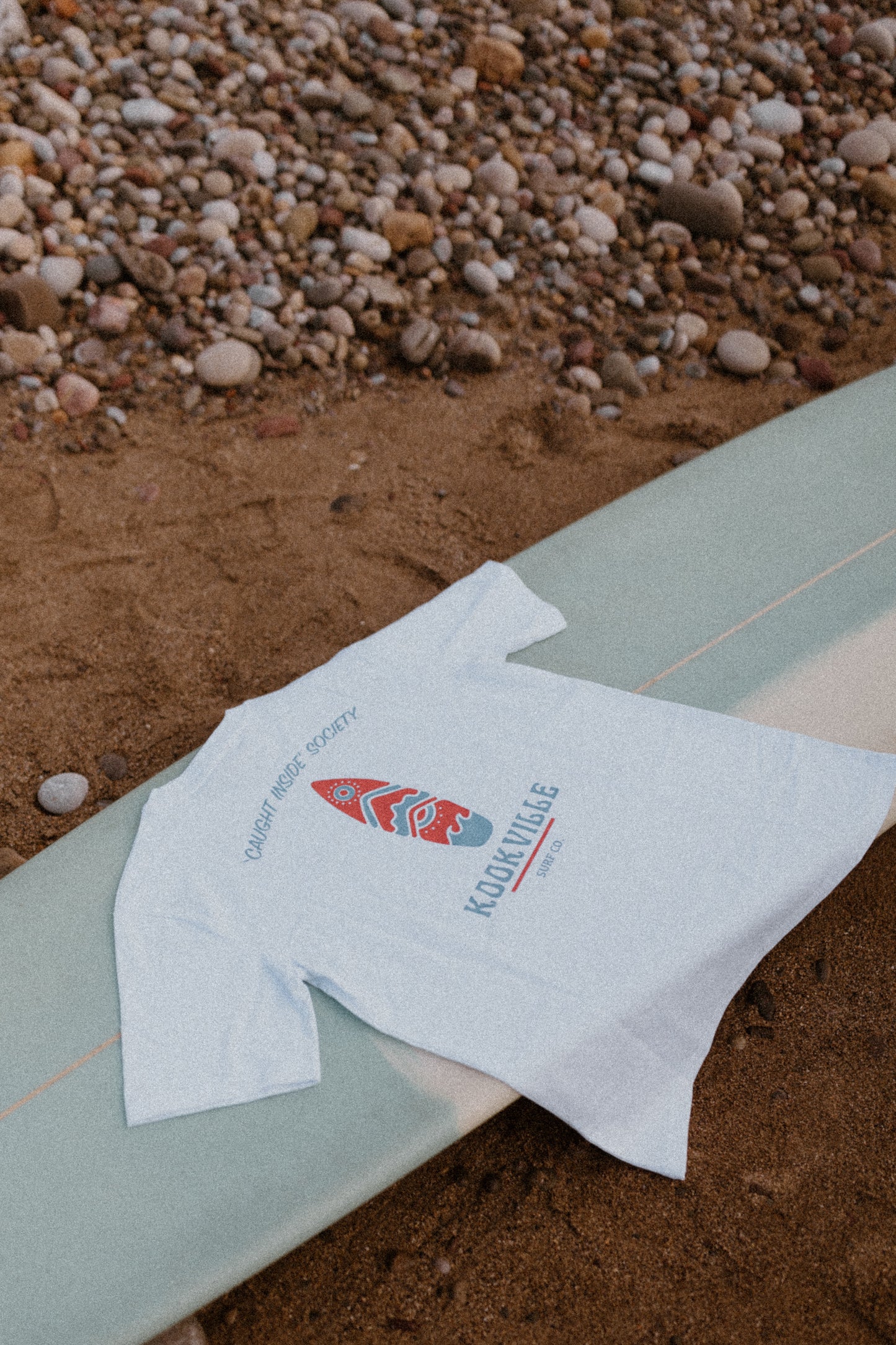 White 'Caught inside' Society S/S Tee