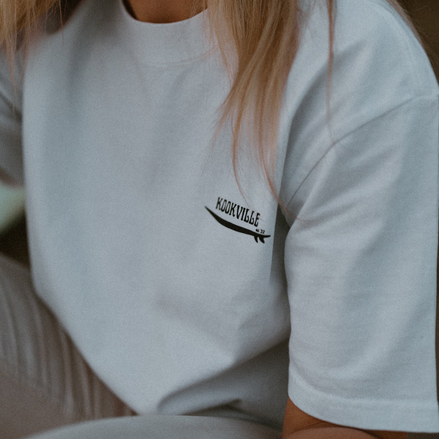 White | The Wave Tee